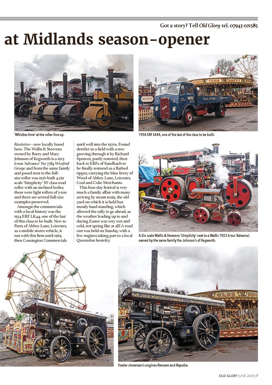 Old Glory Magazine Preview Pages