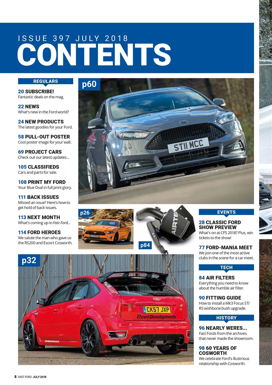 Fast Ford Preview Pages
