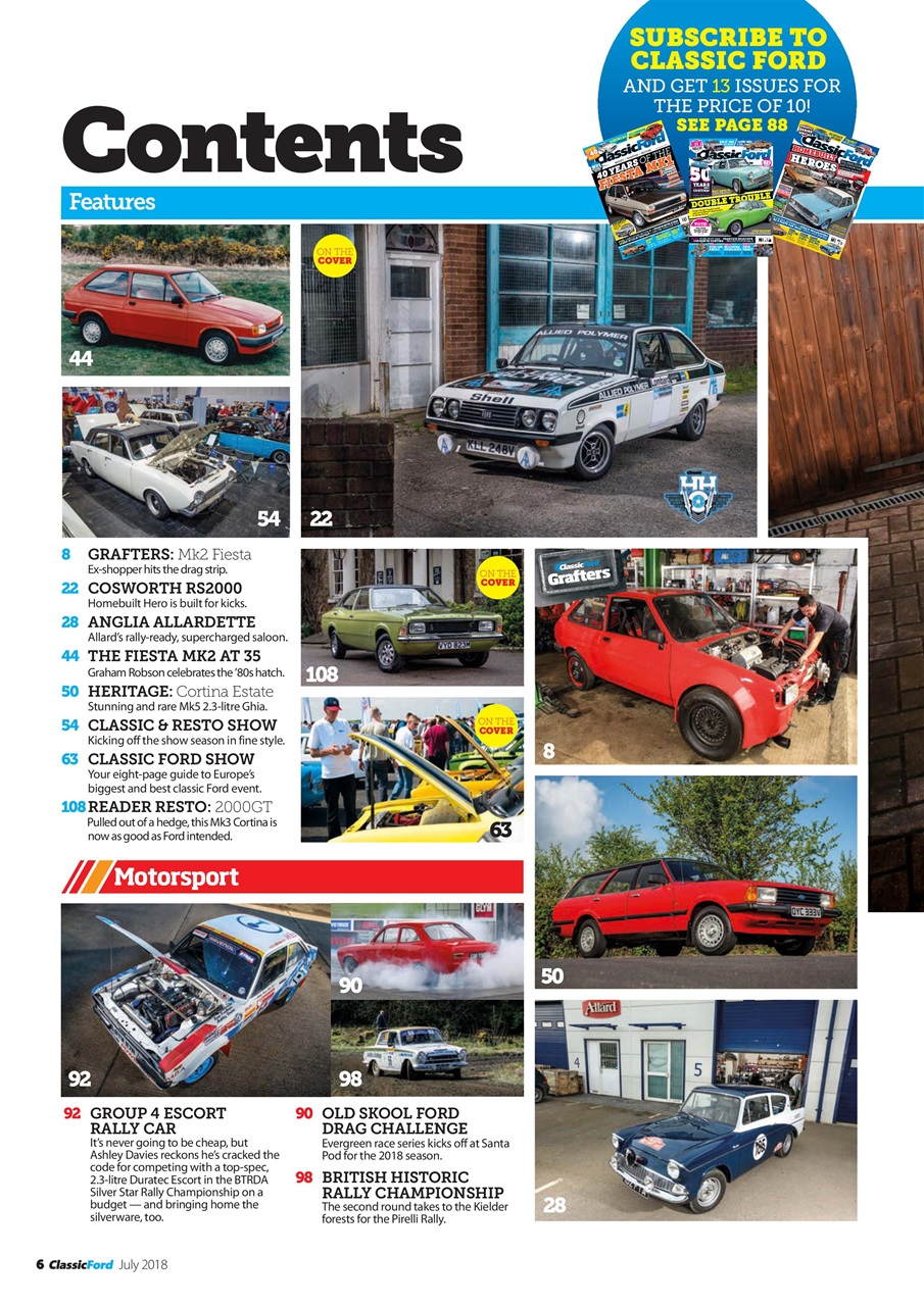 Classic Ford Preview Pages