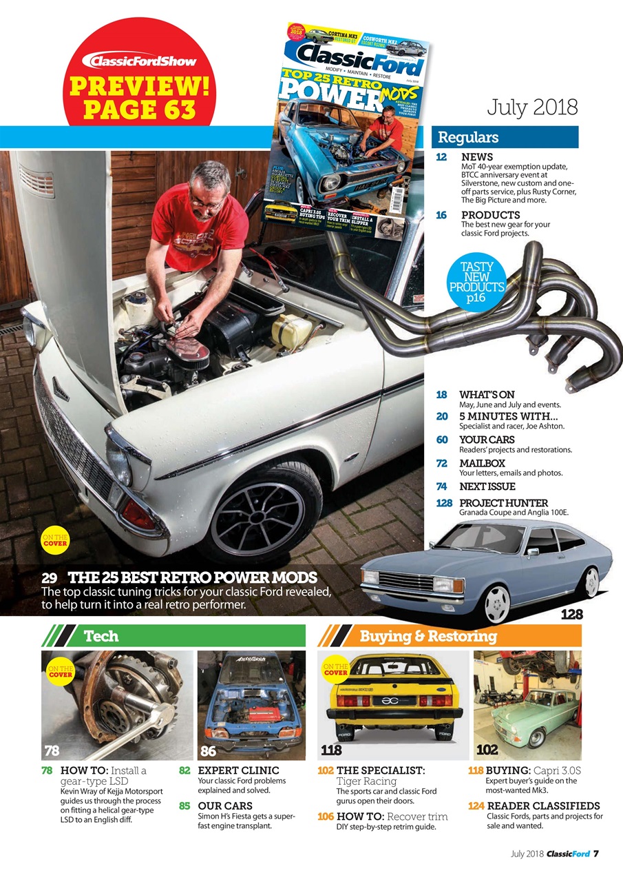 Classic Ford Preview Pages