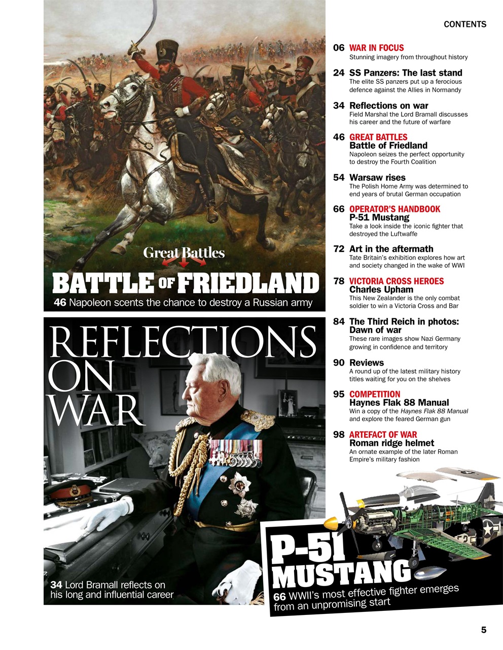 History of War Preview Pages