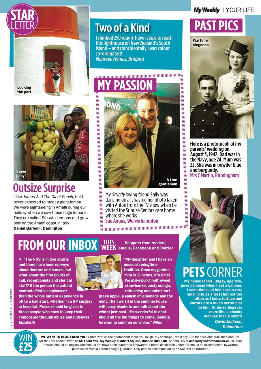 My Weekly Preview Pages