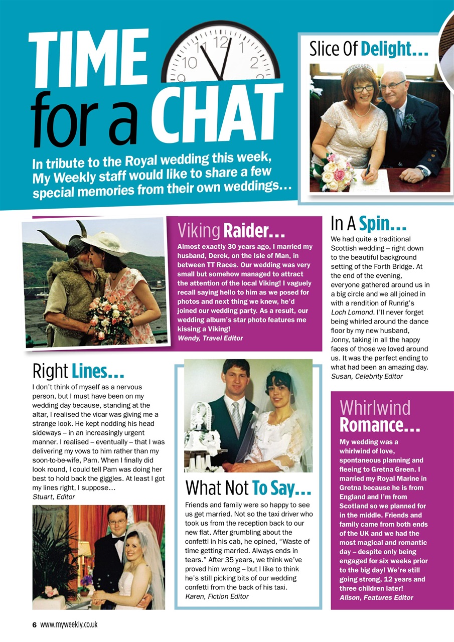 My Weekly Preview Pages