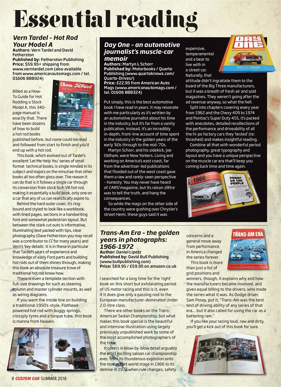 Custom Car Preview Pages