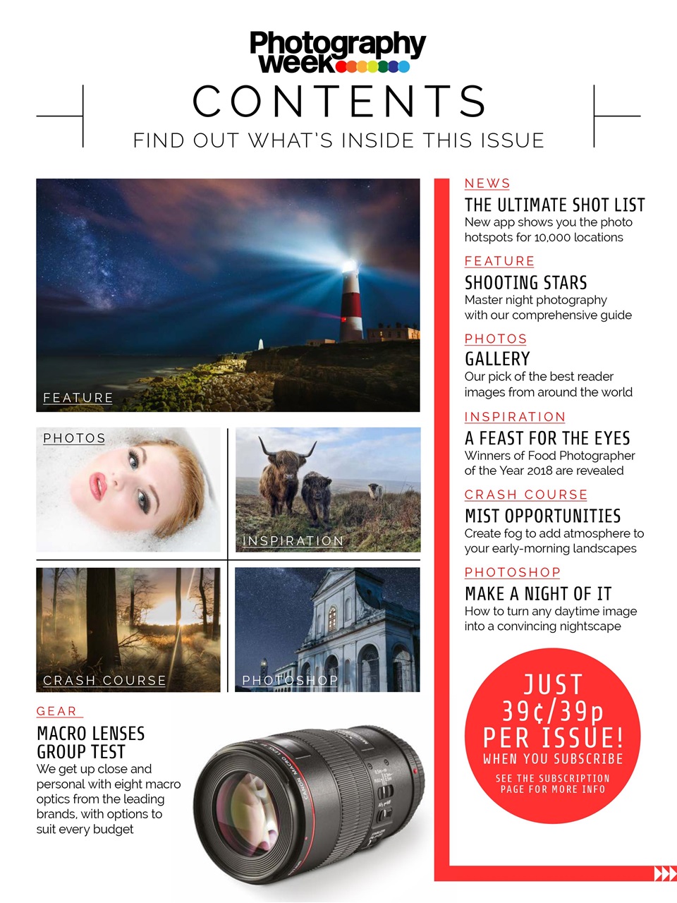 Photography Week Preview Pages