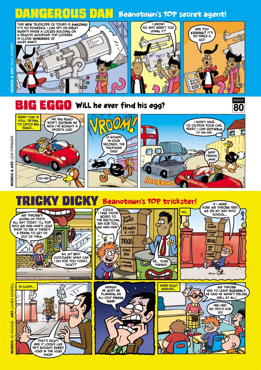 Beano Preview Pages