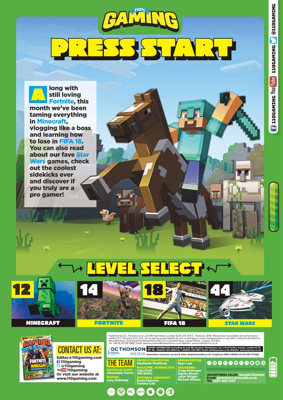 110% Gaming Preview Pages