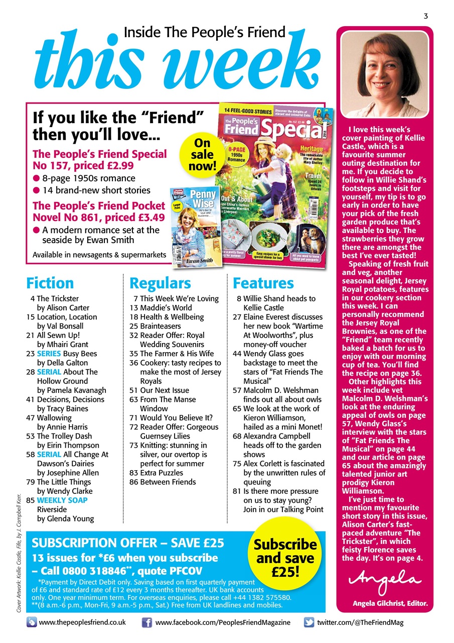 The People’s Friend Preview Pages