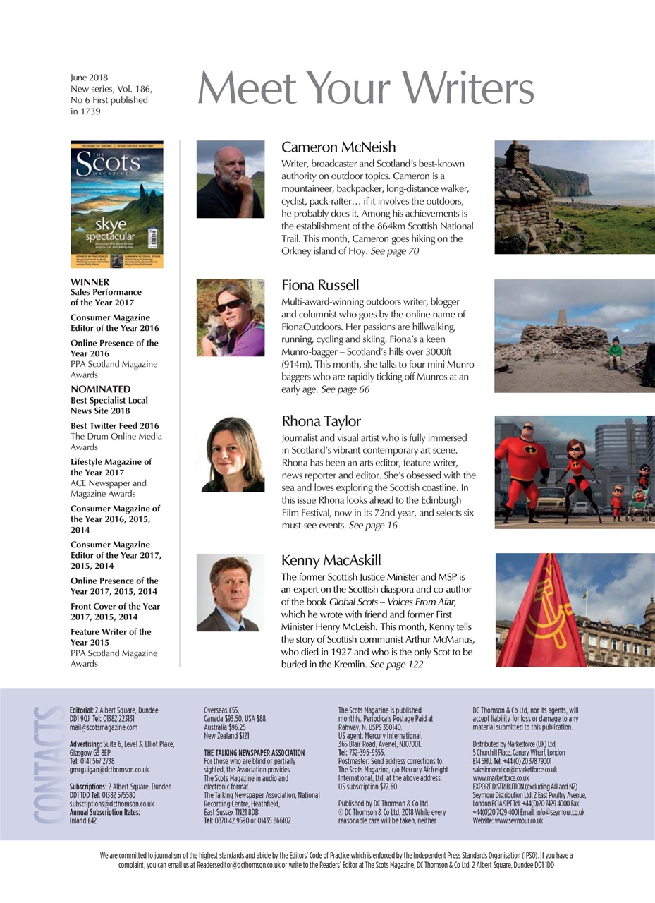The Scots Magazine Preview Pages