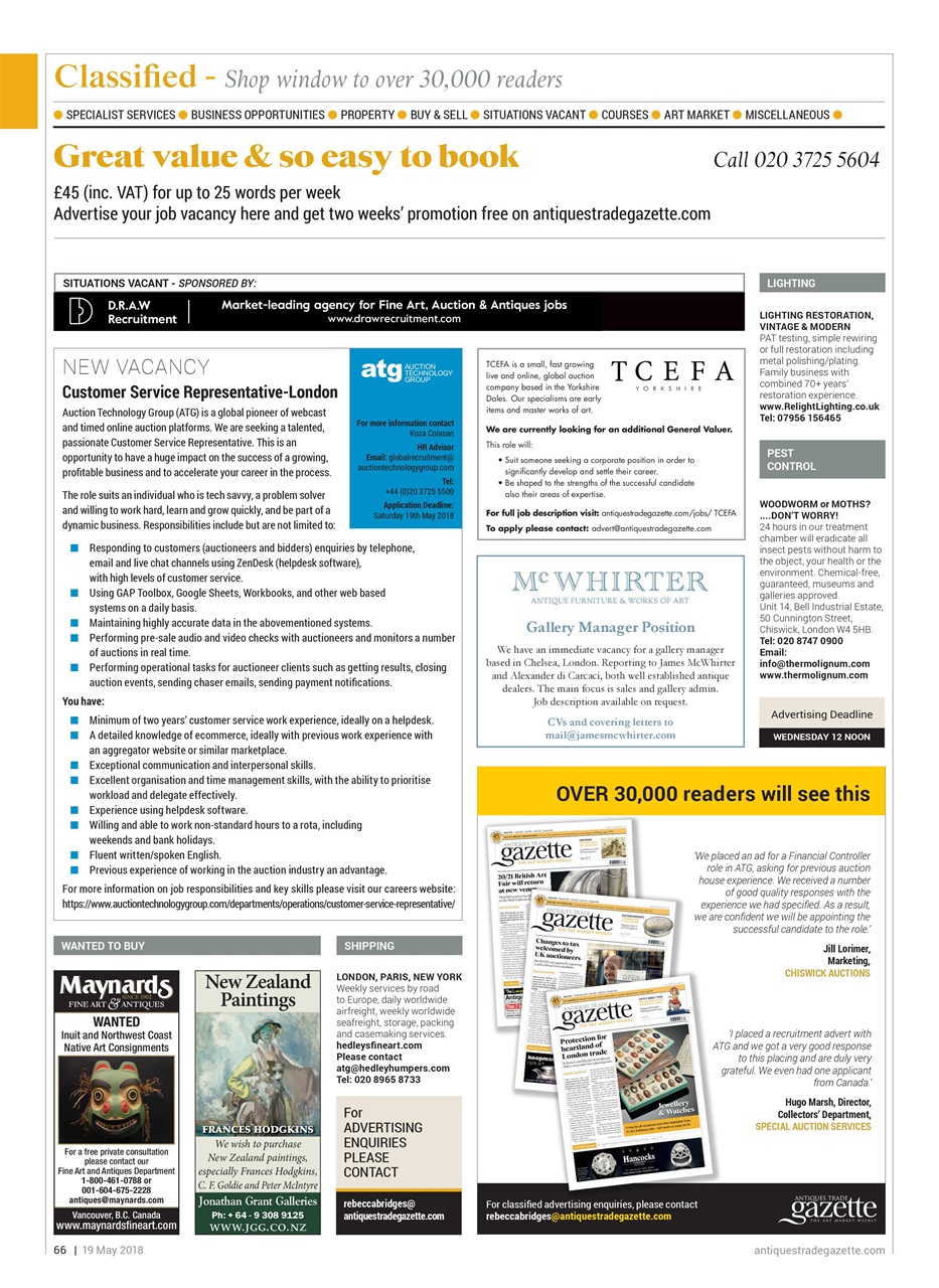 Antiques Trade Gazette Preview Pages