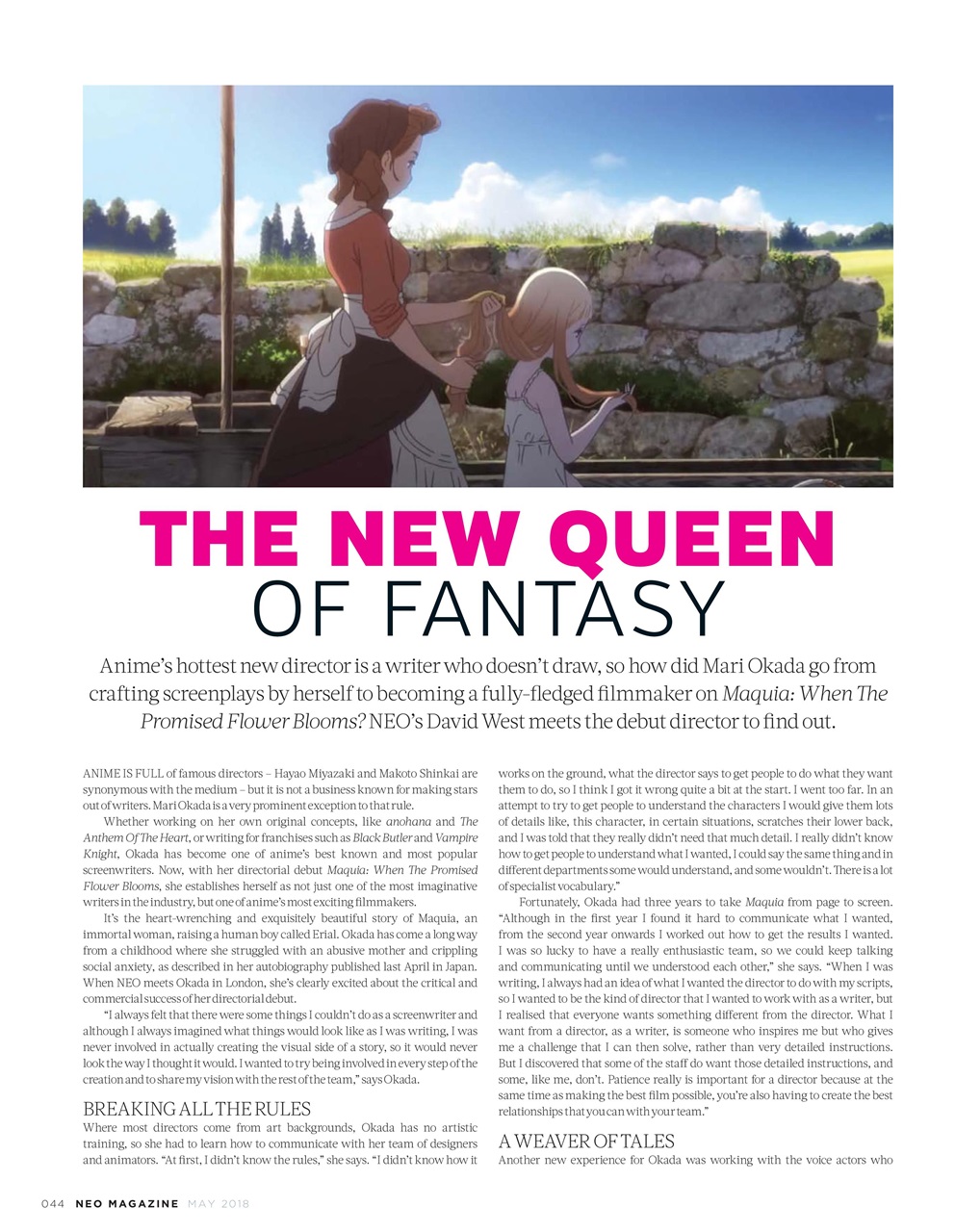 NEO Magazine Preview Pages