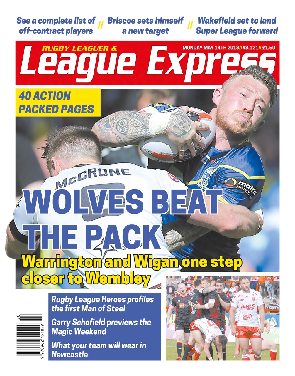 League Express Preview Pages