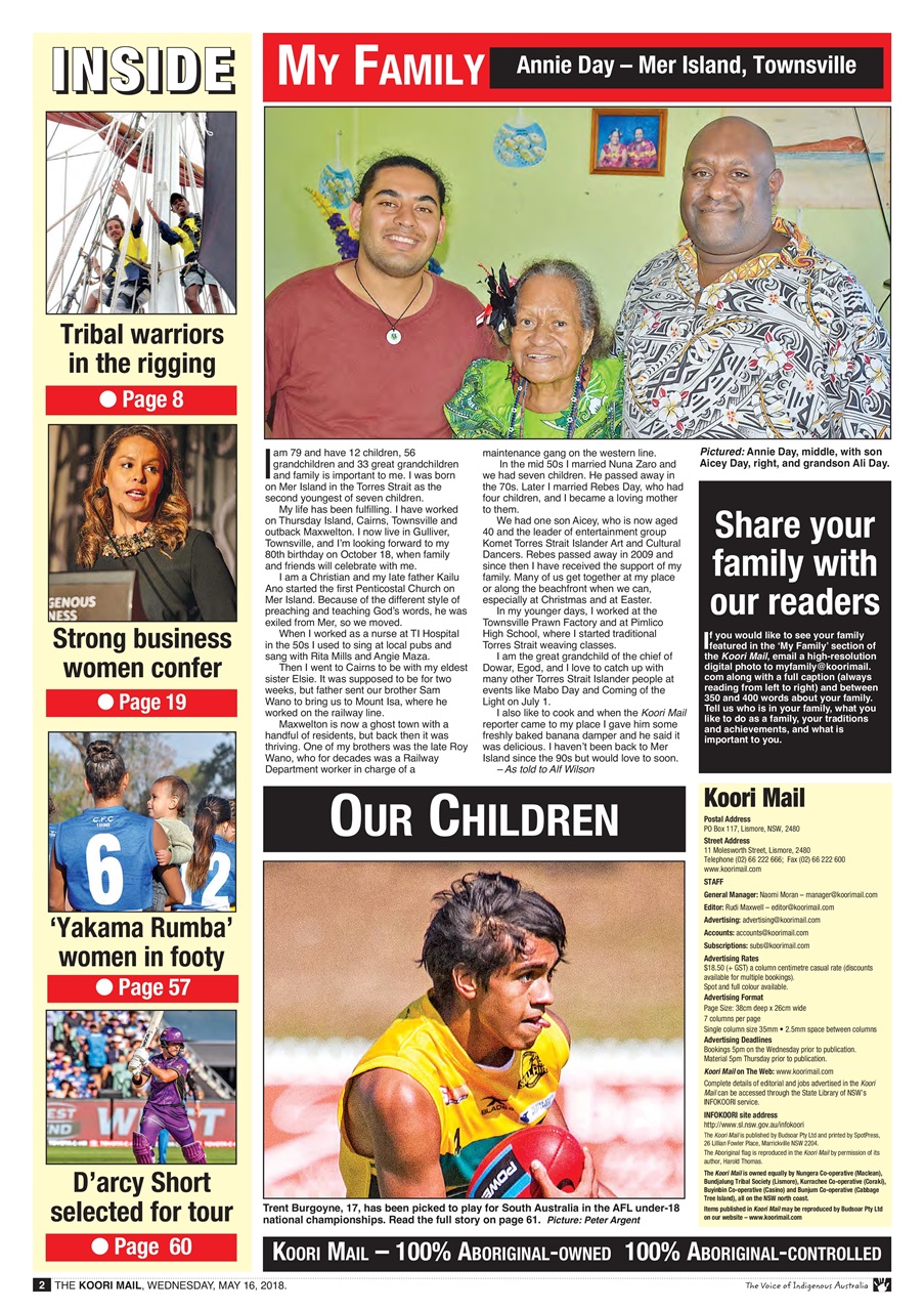 Koori Mail Preview Pages