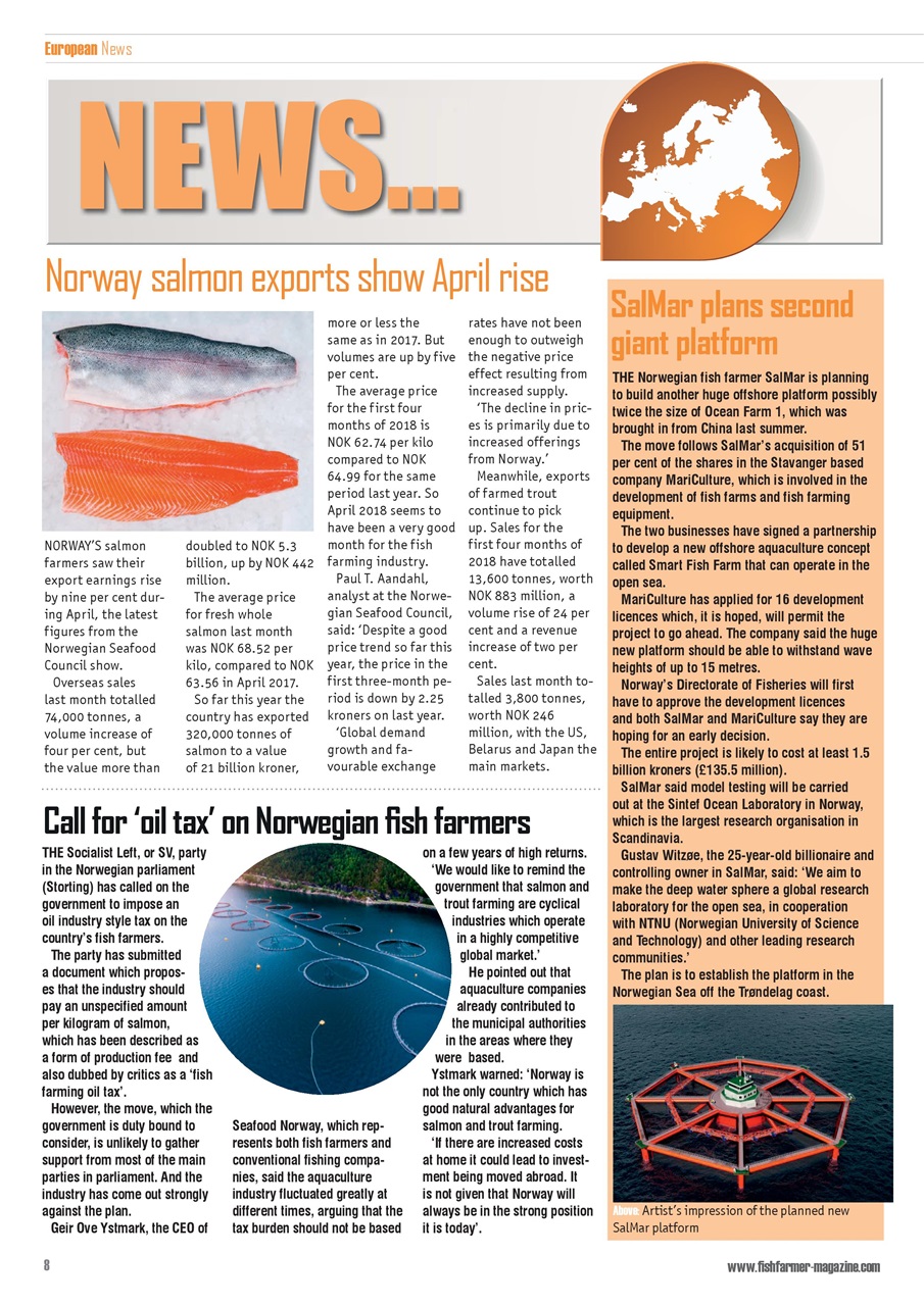 Fish Farmer Magazine Preview Pages