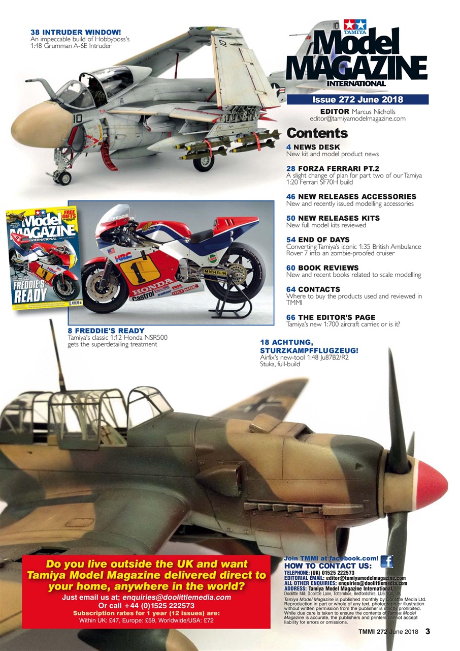 Tamiya Model Magazine Preview Pages