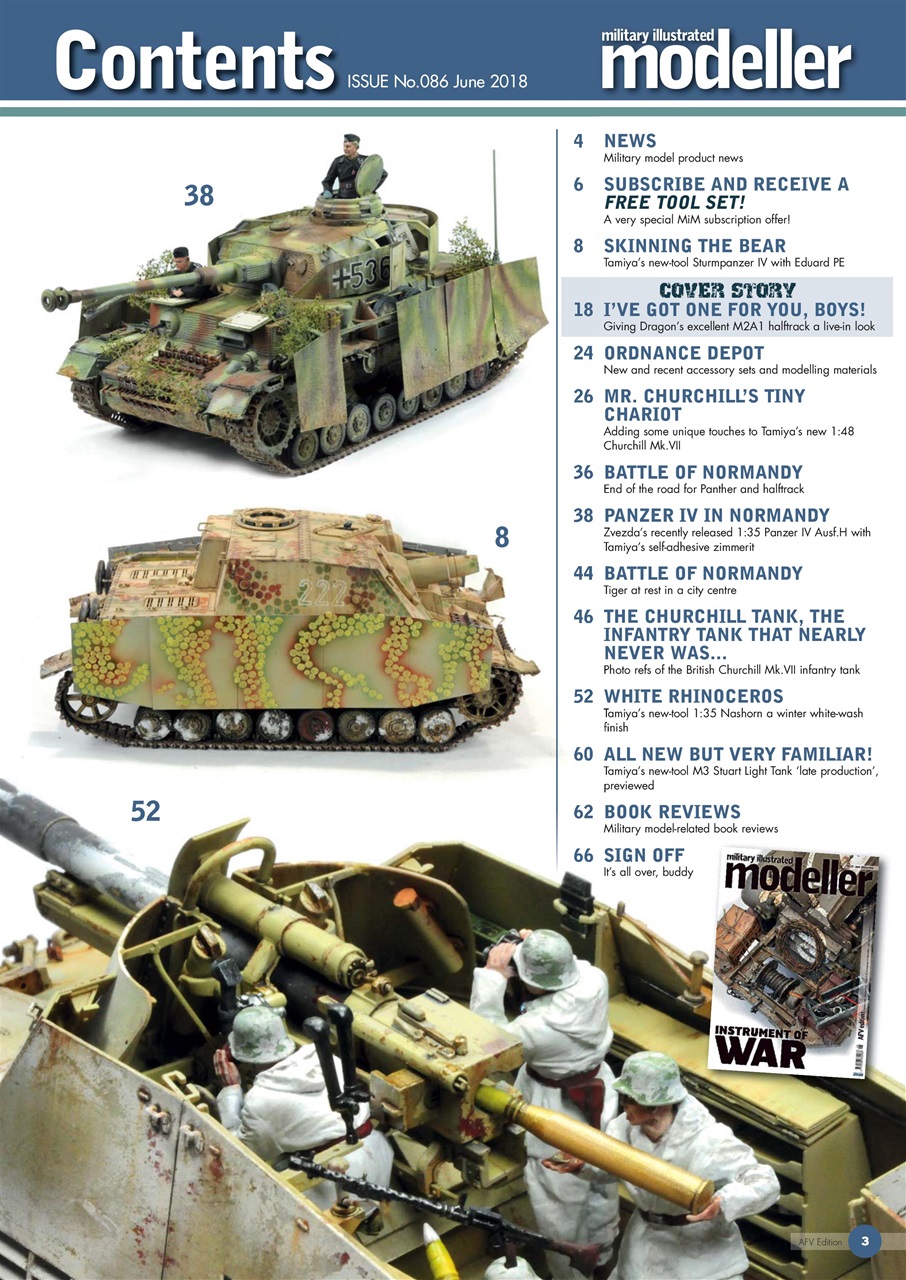 MIM: AFV Edition Preview Pages