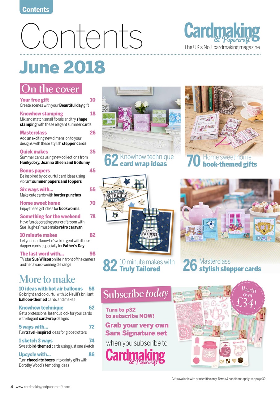 Cardmaking & Papercraft Preview Pages
