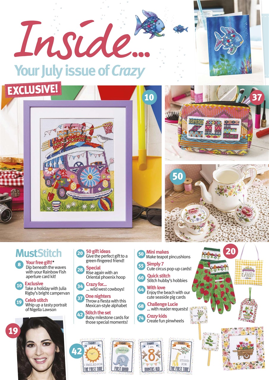 Cross Stitch Crazy Preview Pages