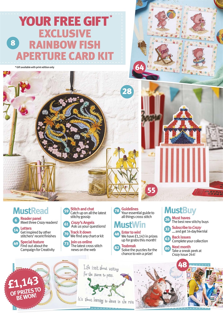 Cross Stitch Crazy Preview Pages