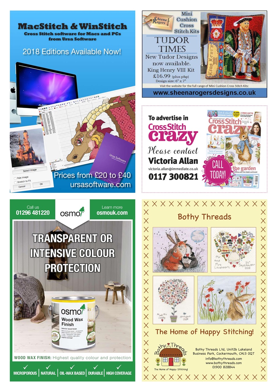 Cross Stitch Crazy Preview Pages