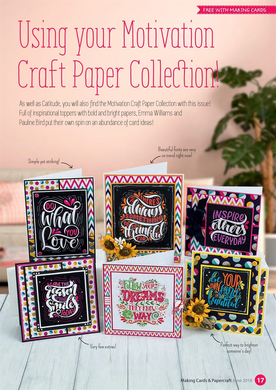 Making Cards & Papercraft Preview Pages