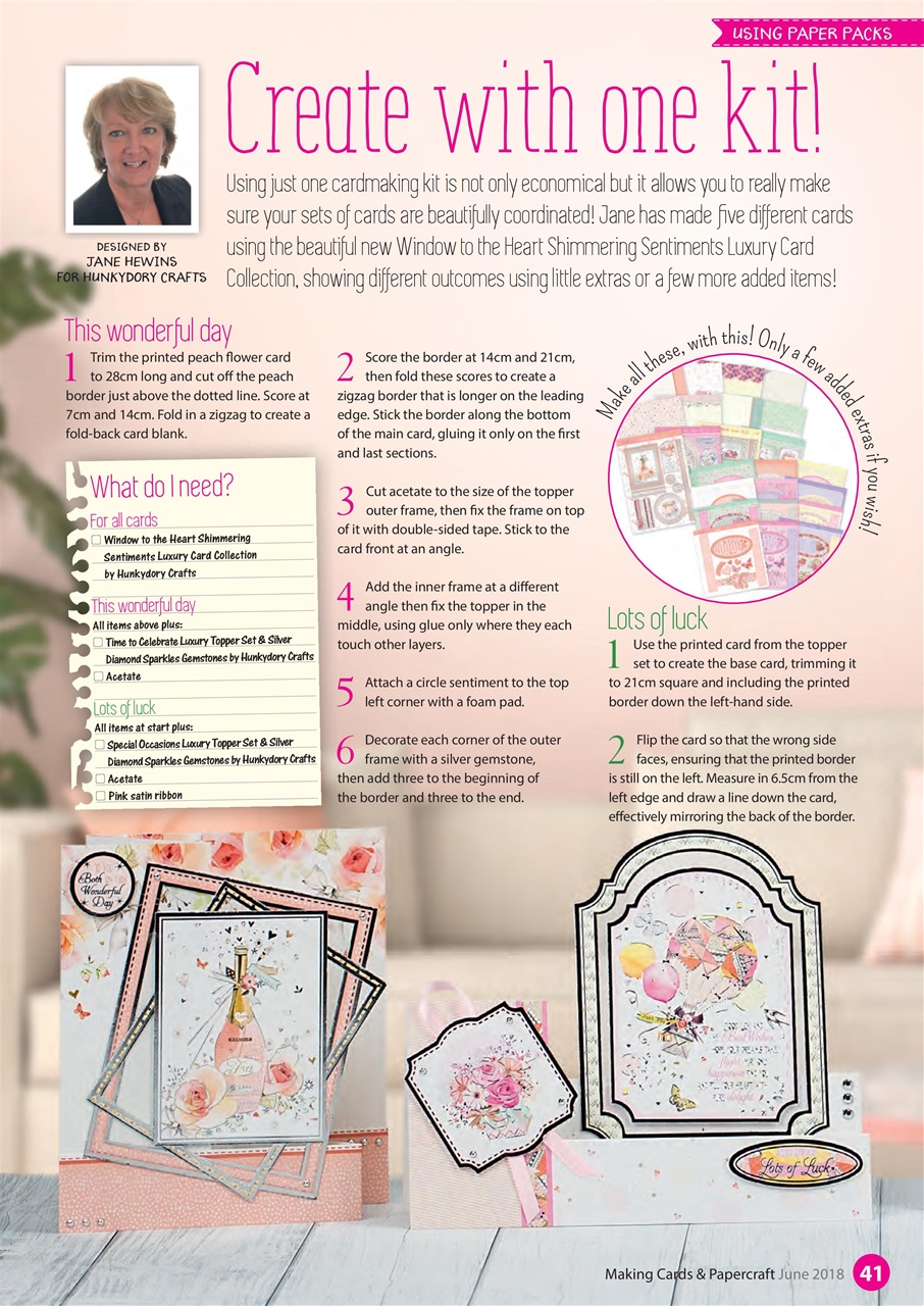 Making Cards & Papercraft Preview Pages