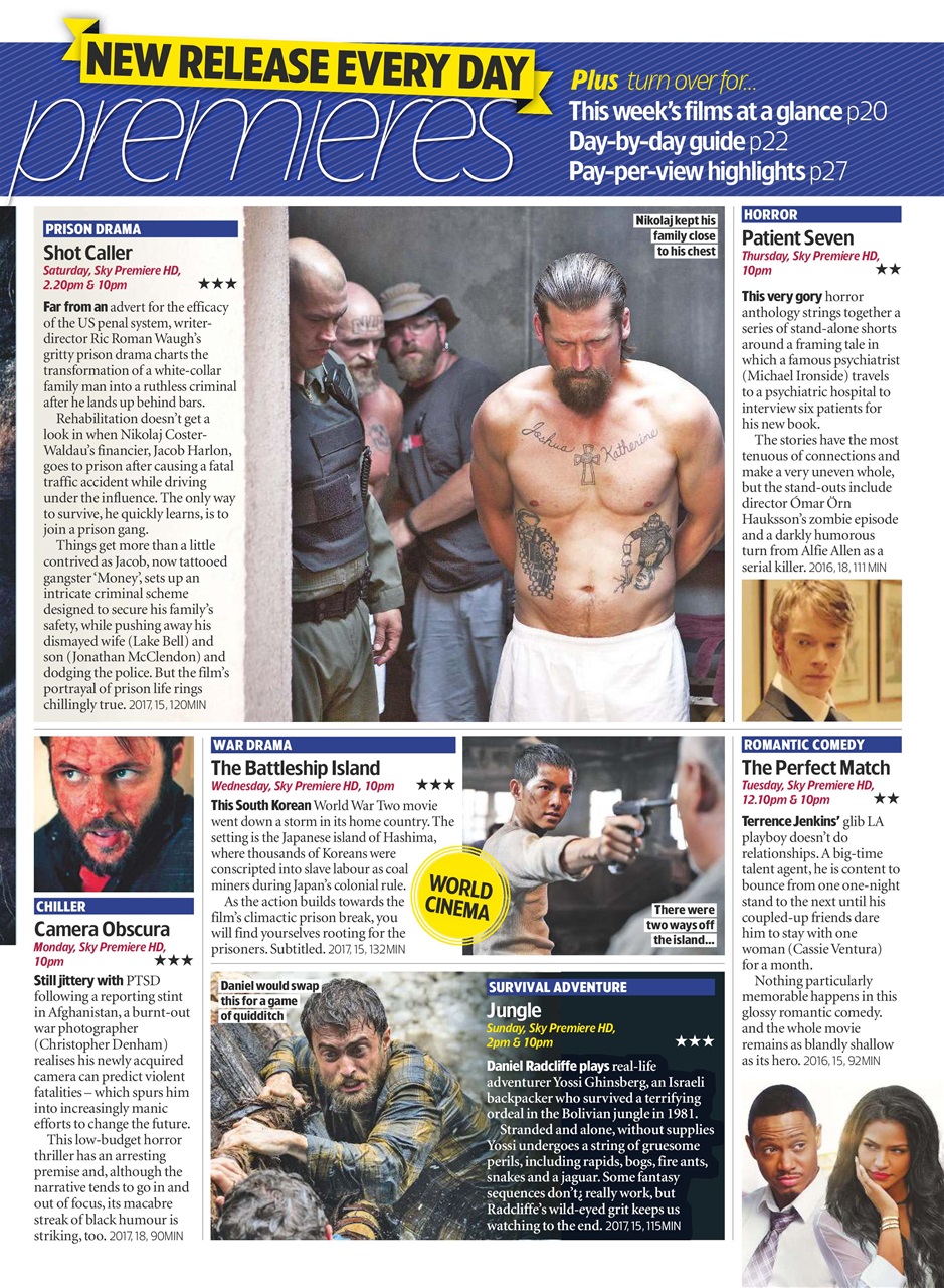 TV & Satellite Week Preview Pages