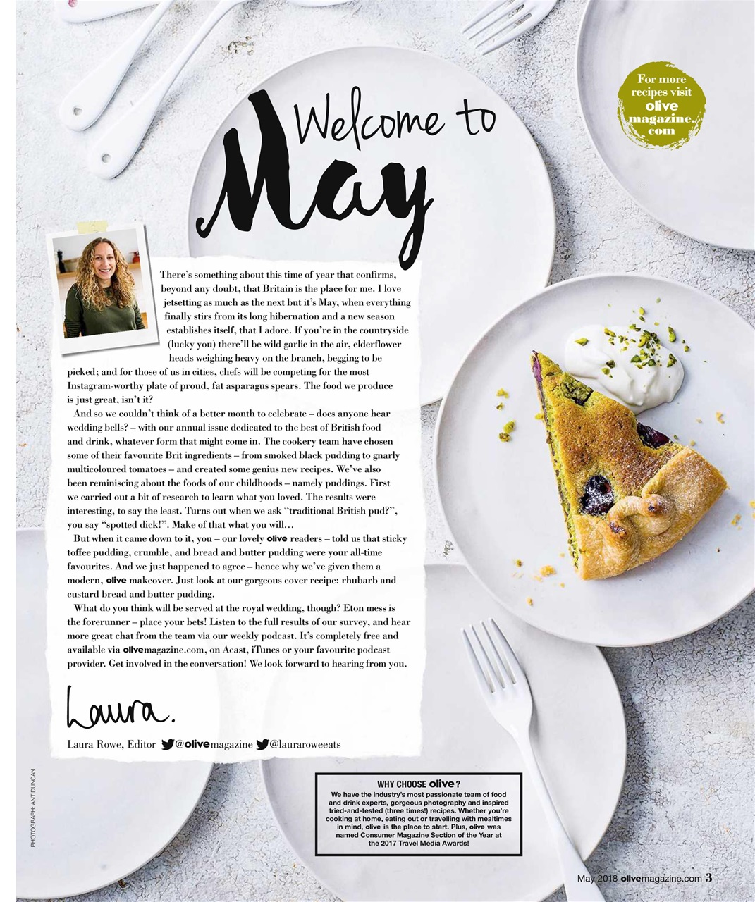 Olive Magazine Preview Pages