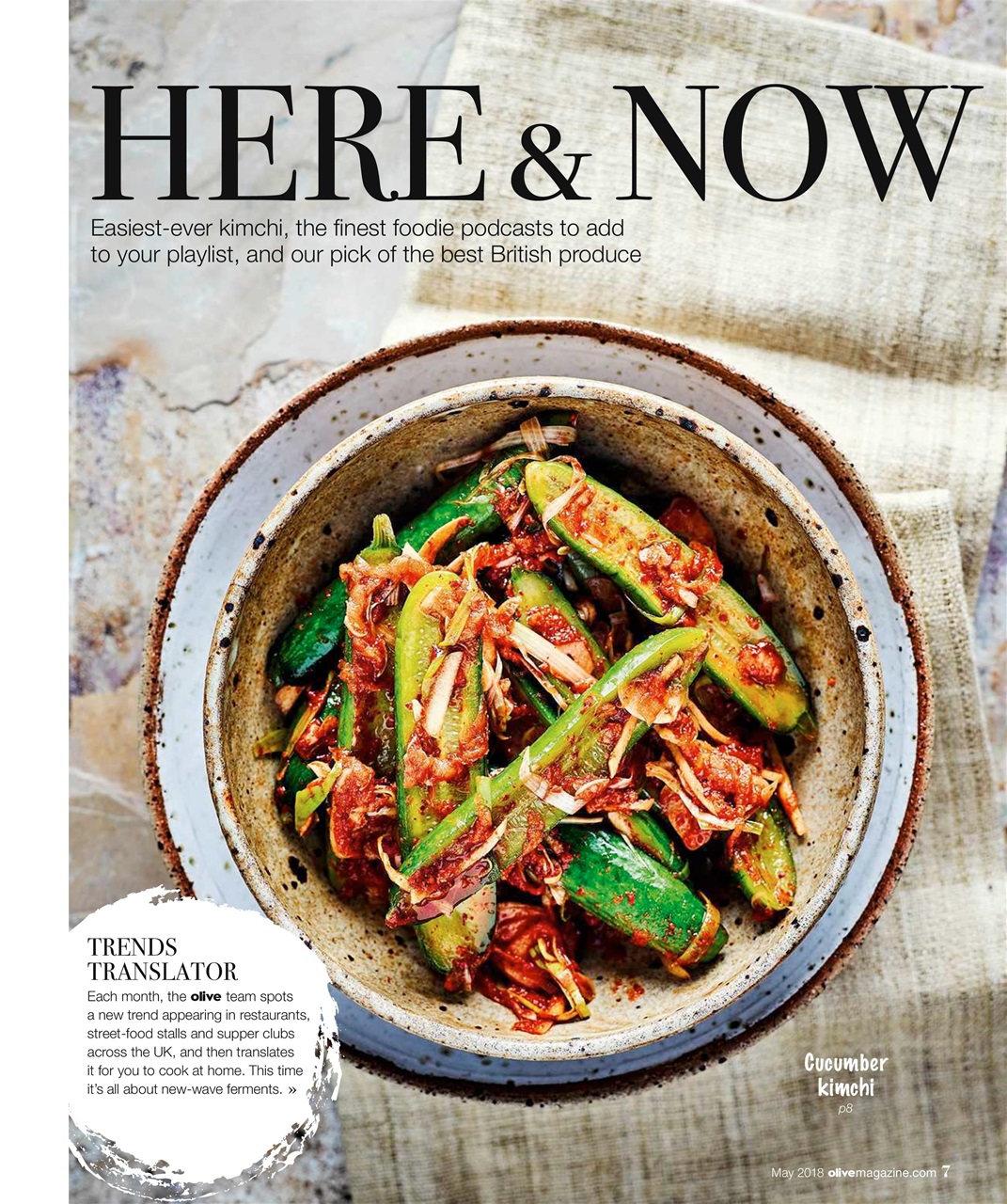 Olive Magazine Preview Pages