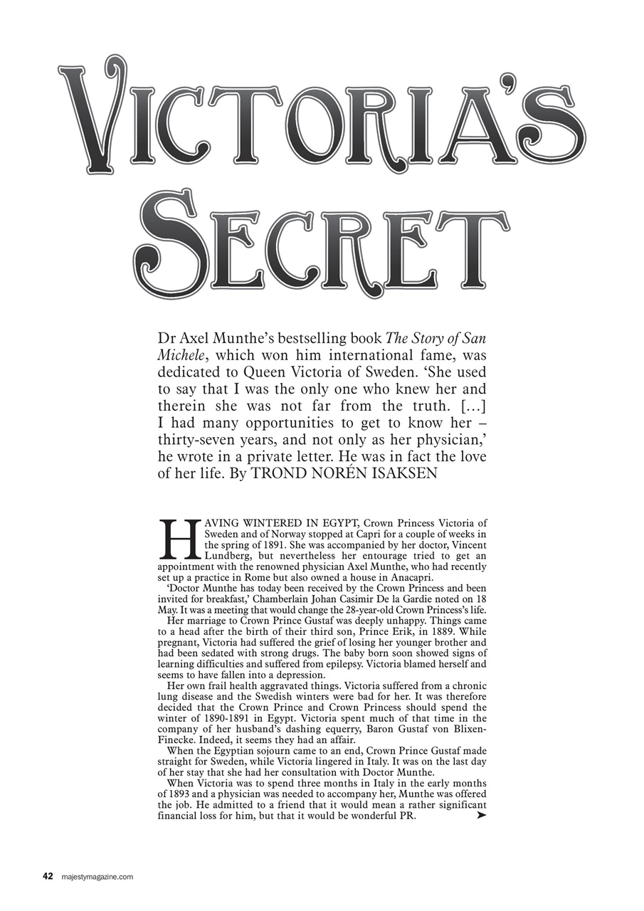 Majesty Magazine Preview Pages