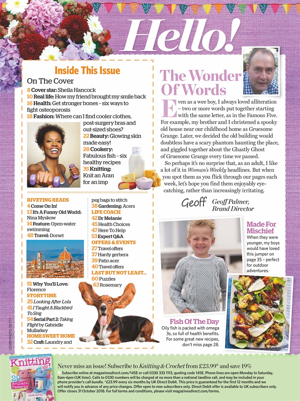 Woman's Weekly Preview Pages