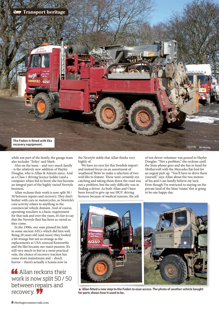 Heritage Commercials Magazine Preview Pages