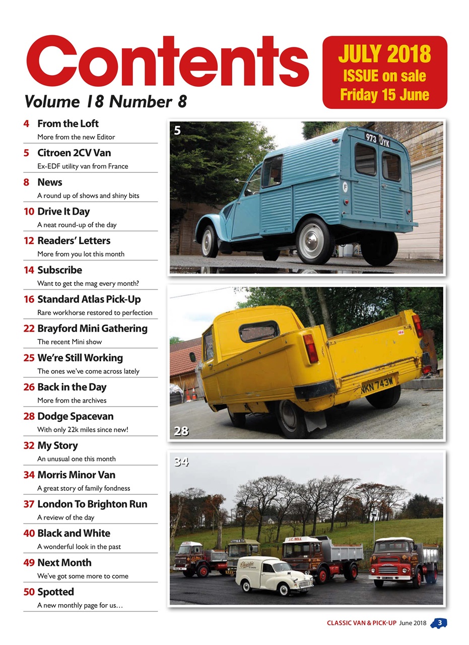 Classic Van & Pick-up Preview Pages