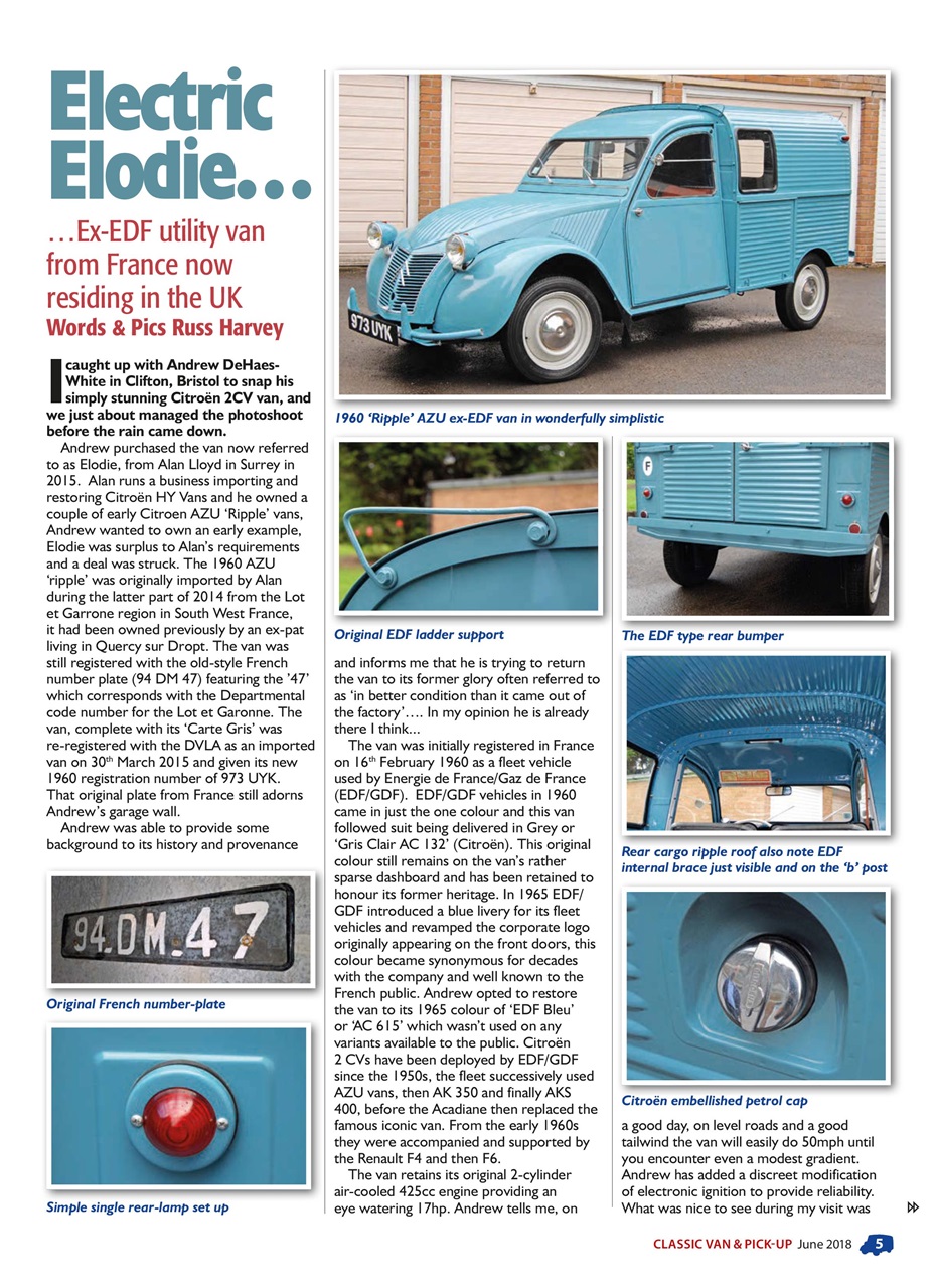 Classic Van & Pick-up Preview Pages