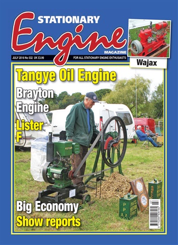Stationary Engine issue July 2018