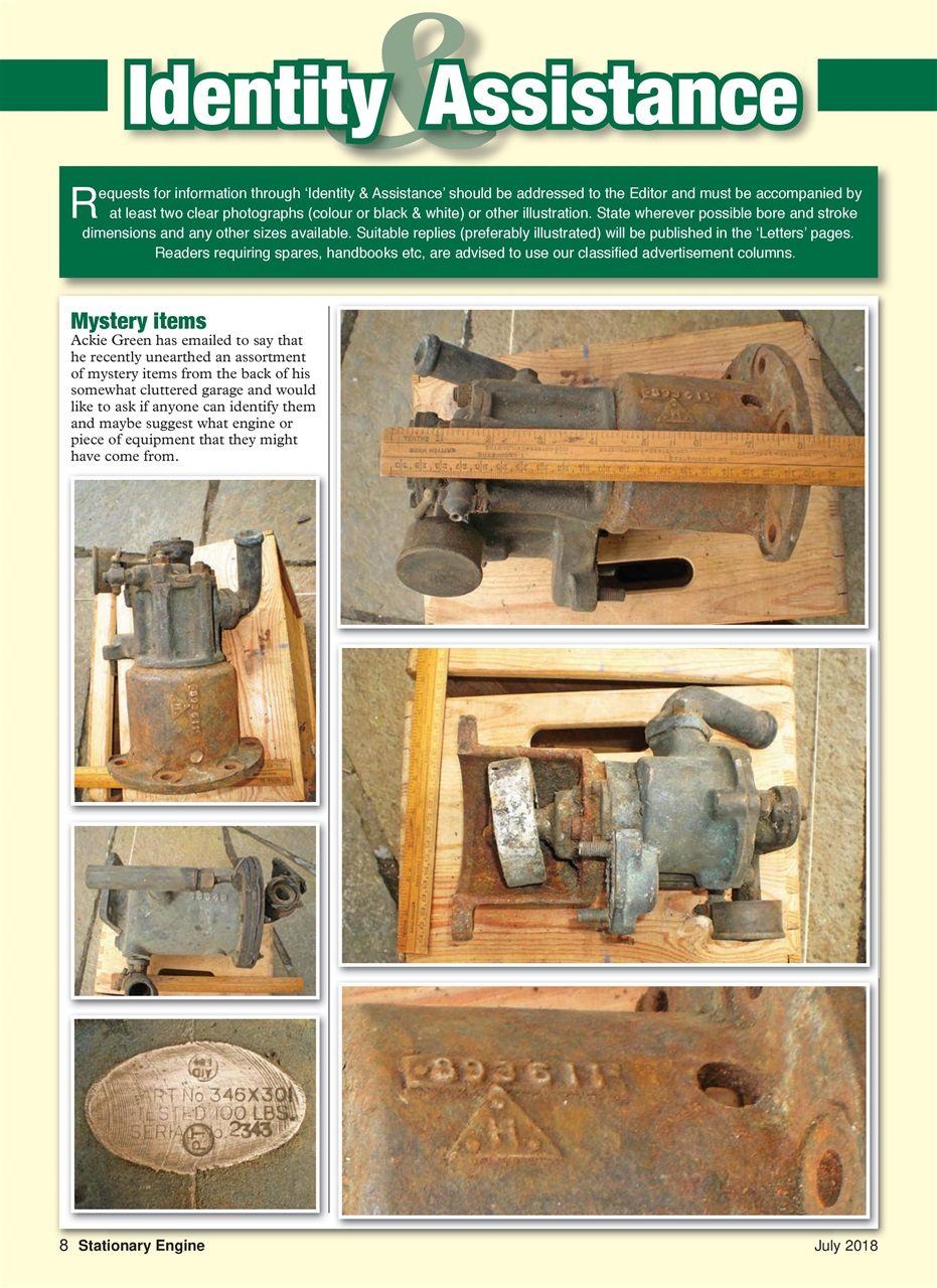 Stationary Engine Preview Pages