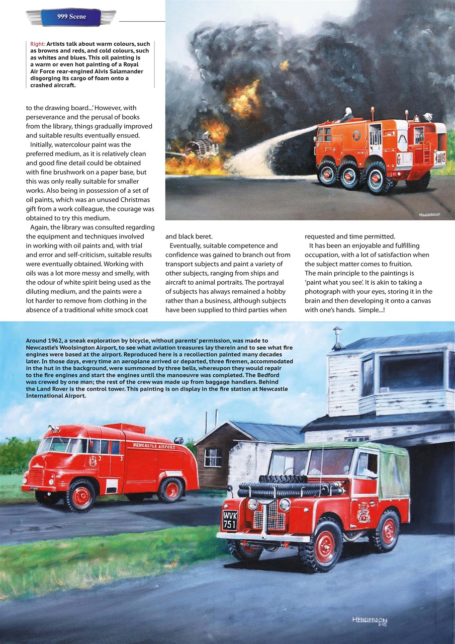 Vintage Roadscene Preview Pages
