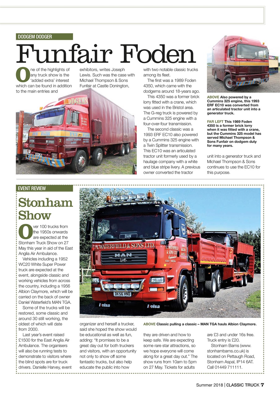 Classic Truck (OLD) Preview Pages