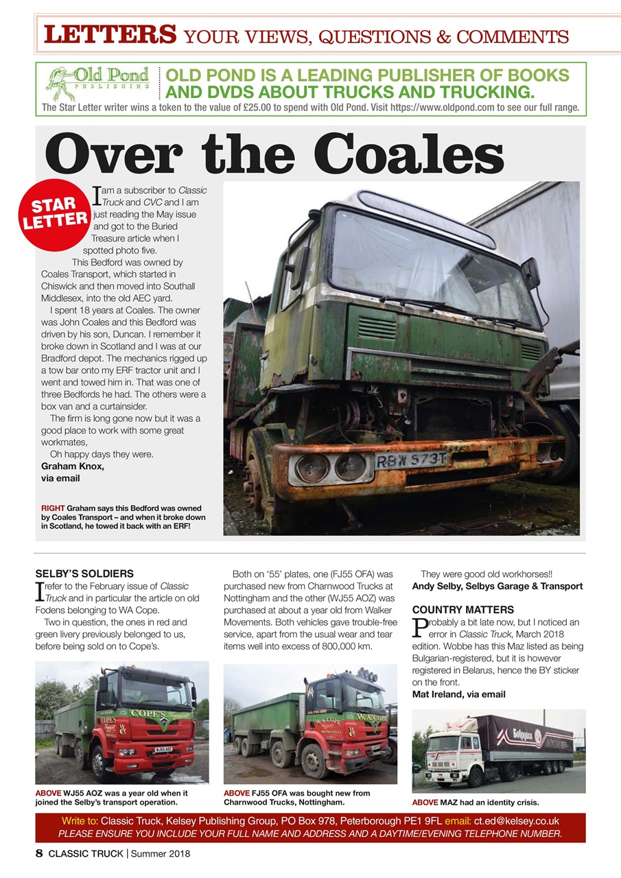 Classic Truck (OLD) Preview Pages