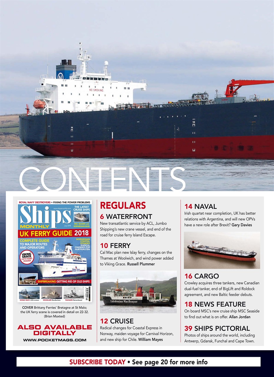 Ships Monthly Preview Pages