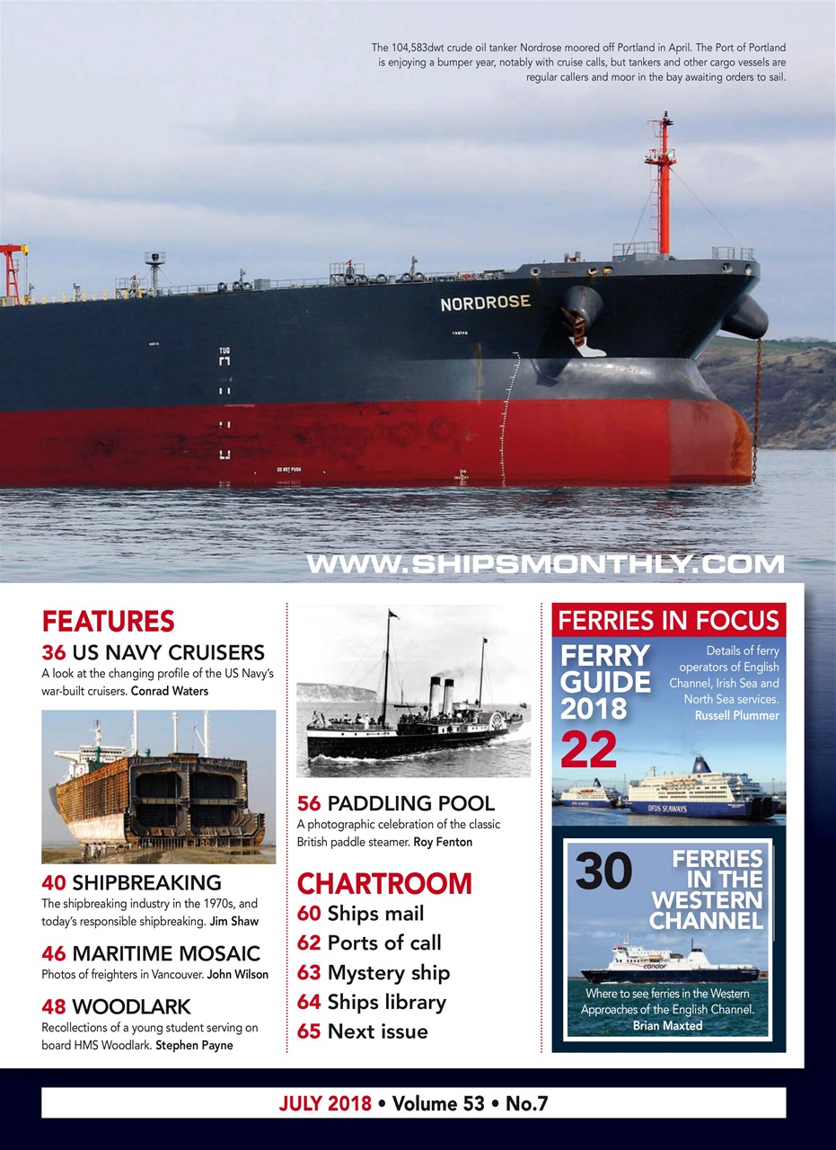 Ships Monthly Preview Pages