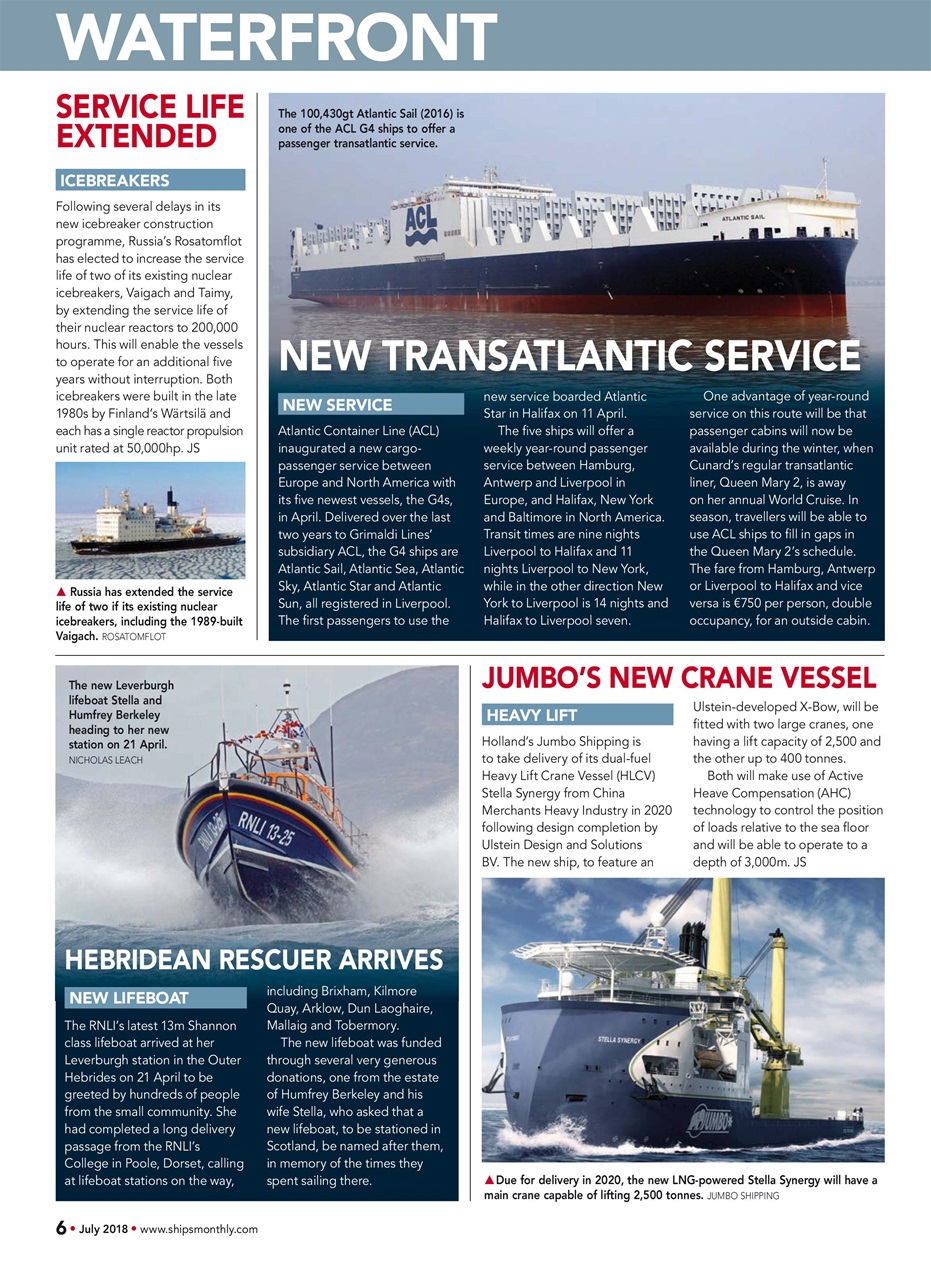 Ships Monthly Preview Pages