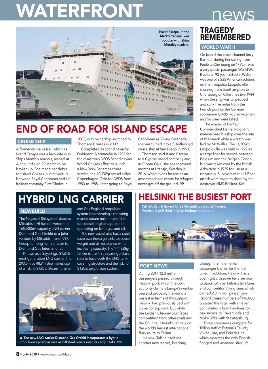 Ships Monthly Preview Pages