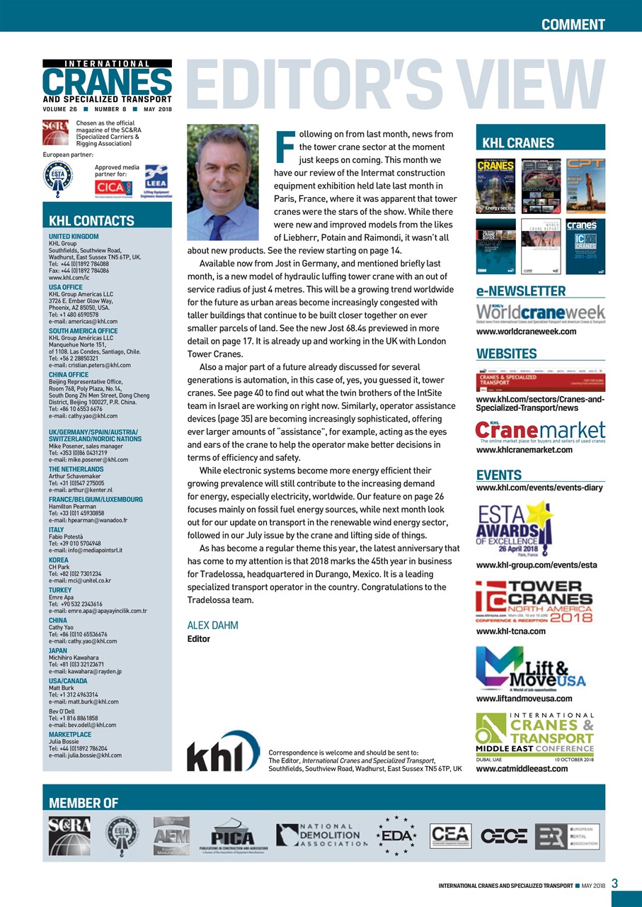 Int. Cranes and Specialized Transp Preview Pages