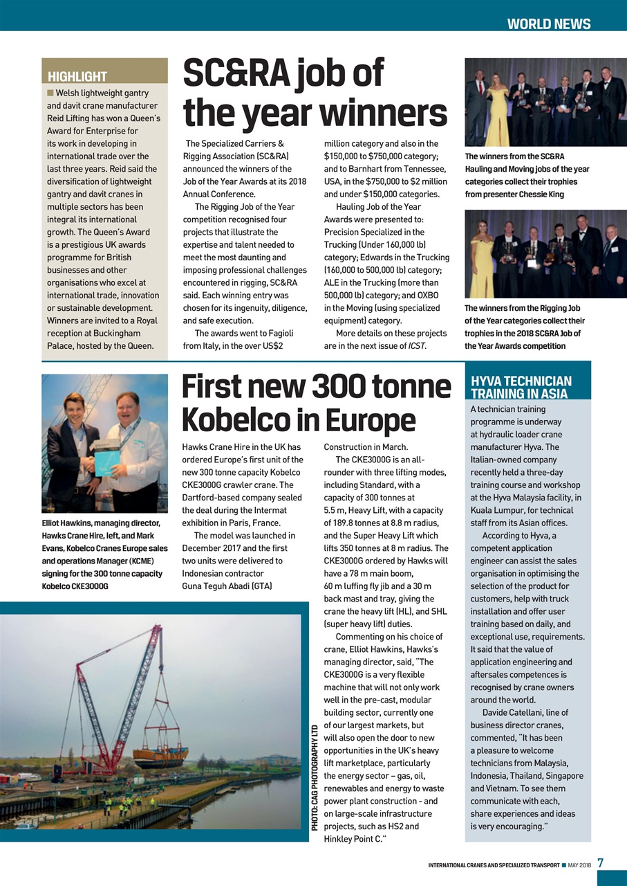 Int. Cranes and Specialized Transp Preview Pages