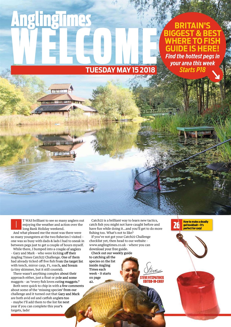 Angling Times Preview Pages