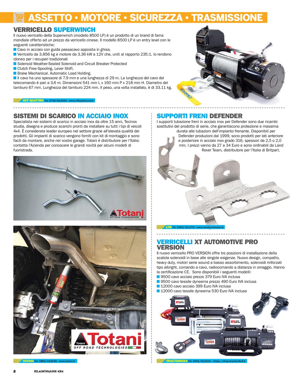 Elaborare 4x4 Preview Pages
