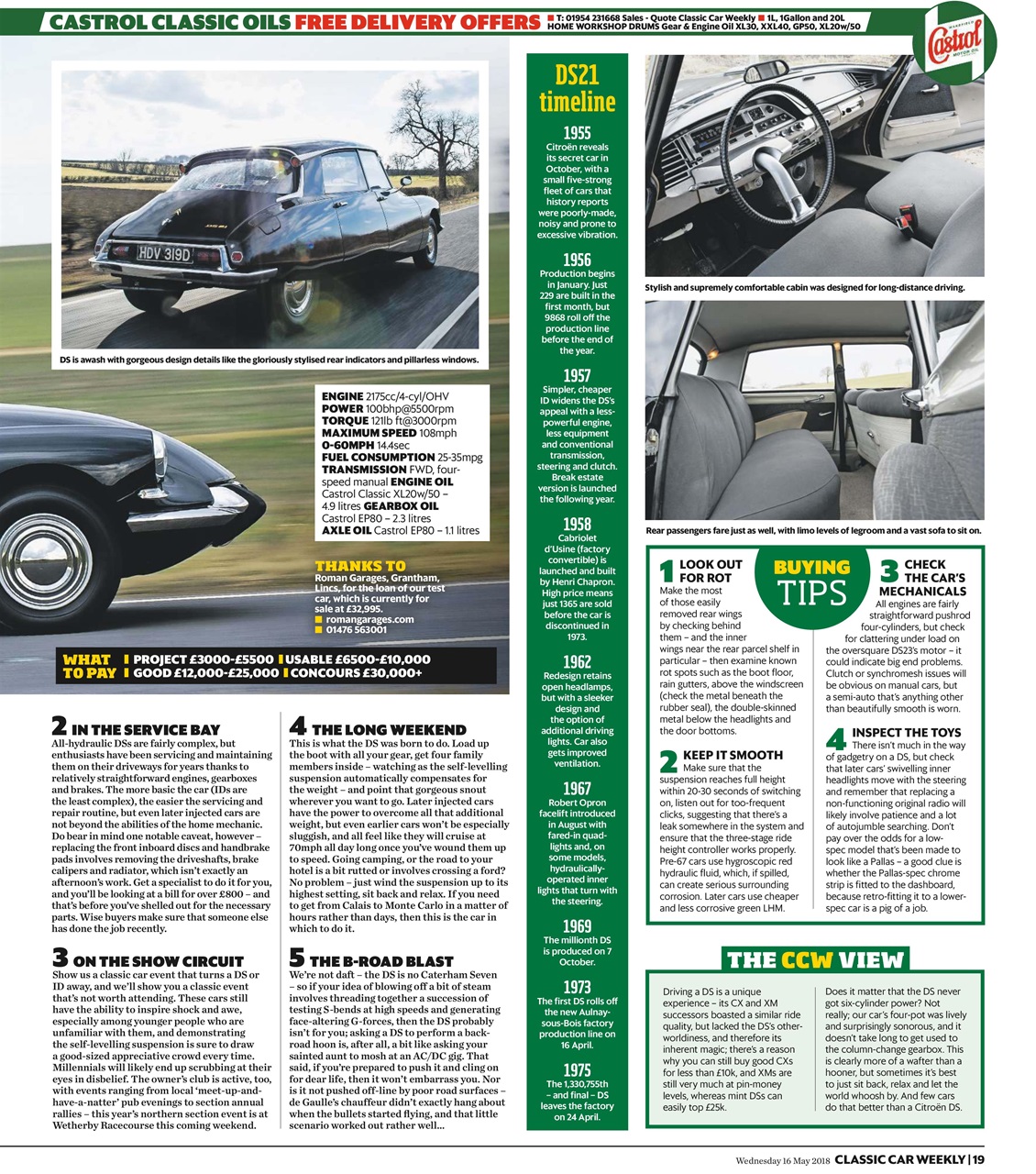 Classic Car Weekly Preview Pages