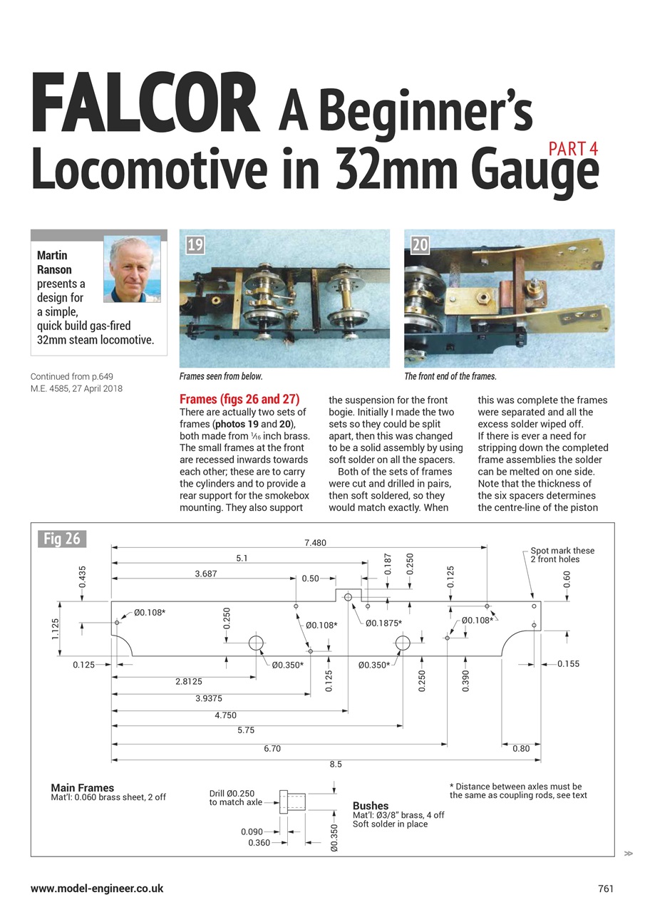 Model Engineer Preview Pages