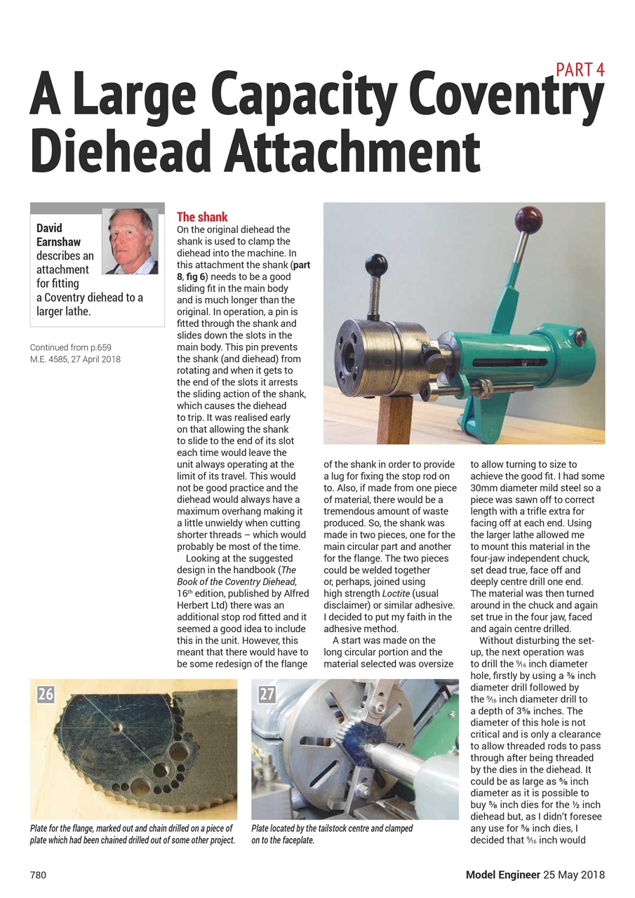 Model Engineer Preview Pages